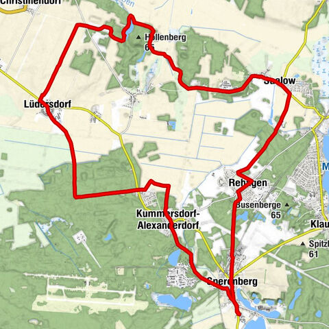 Europaweg über 66 Seen weg