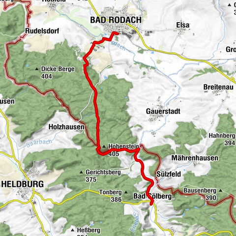 Wanderung - "Grünes Band Thüringen" - Etappe 4