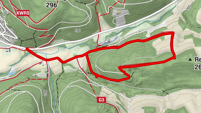 Klingenberg: Wanderweg Schmetterling