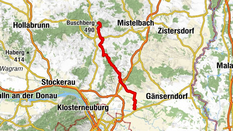 Marchfeld - Buschberg Runde