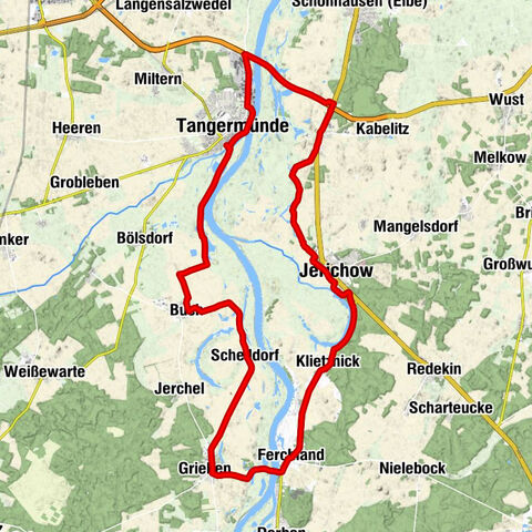 Fähr-Tour Tangermünde