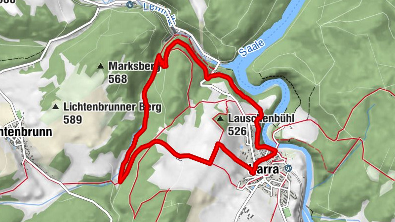 Rundwanderweg - Schönblickweg - Harra