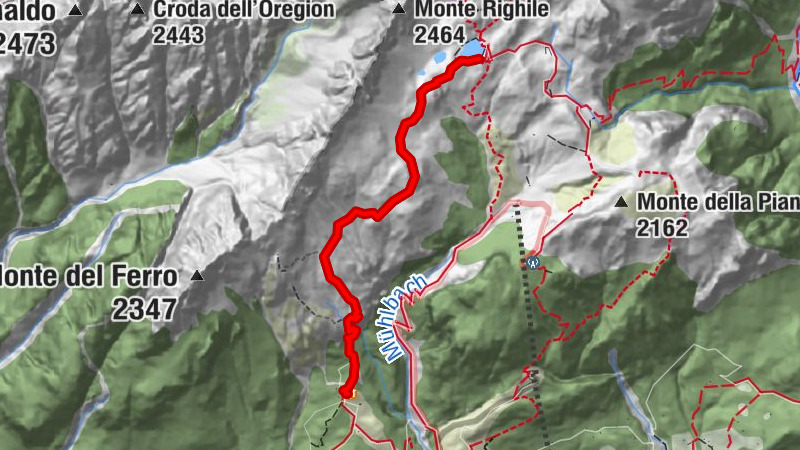 26 OLBE-SEEN vom Rifugio Monte Ferro – Sappada